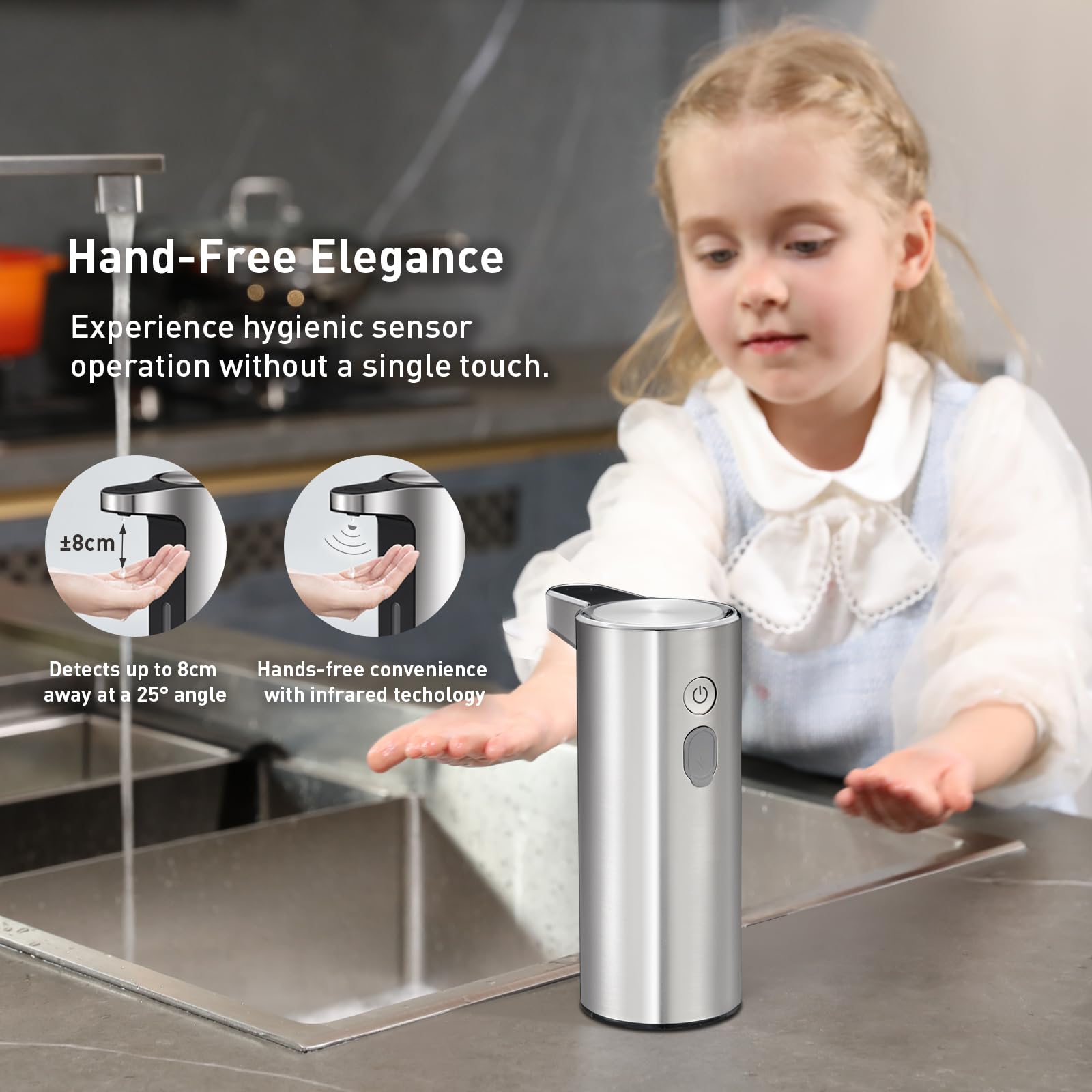 Automatic Touchless Foaming Soap Dispenser