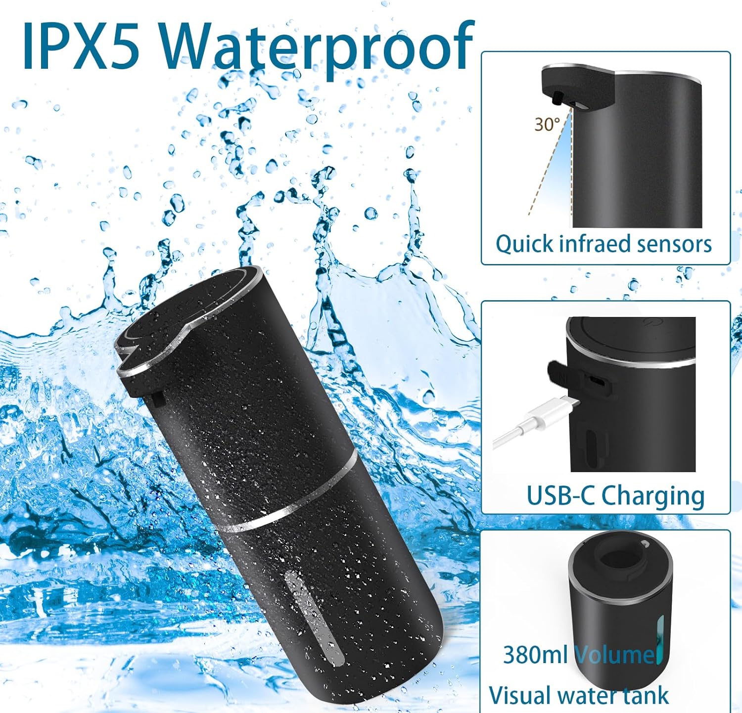 Automatic Touchless Foaming Soap Dispenser